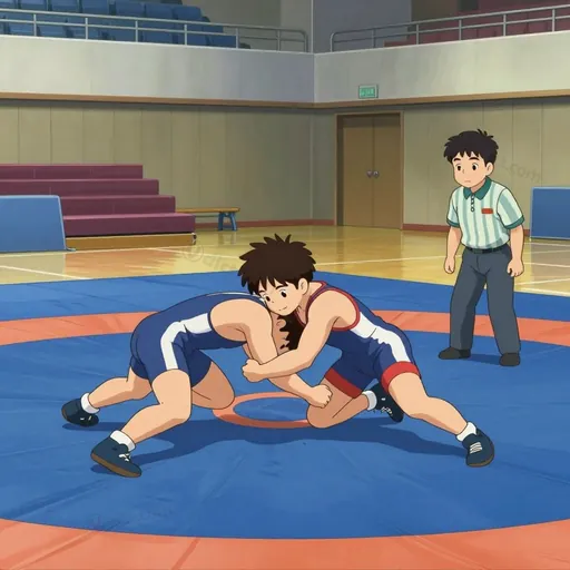 wrestling match