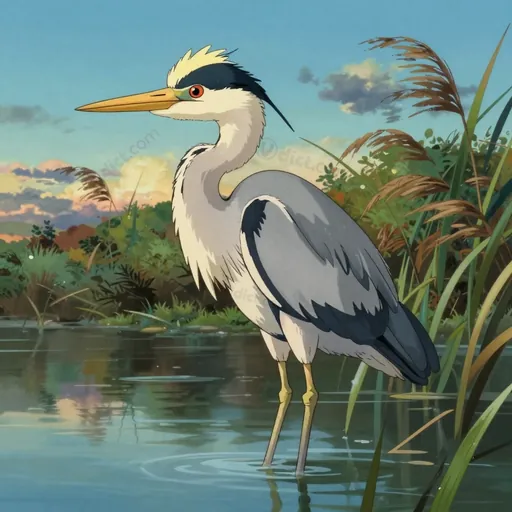 yellow-crowned night heron
