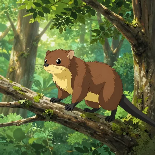 yellow-throated marten
