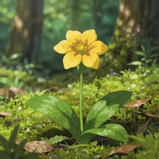 yellow adder's tongue