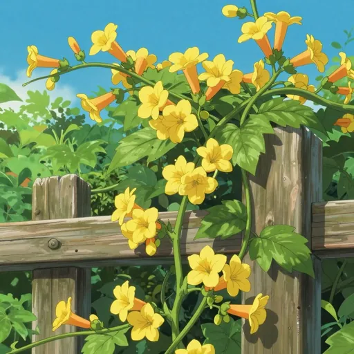 yellow honeysuckle