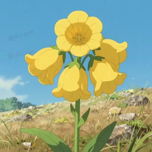 yellow mariposa tulip