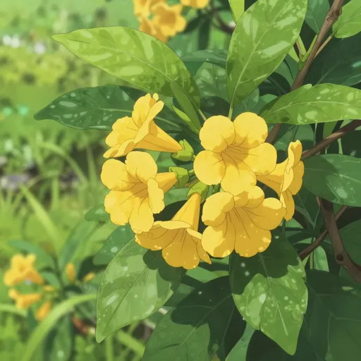yellow oleander