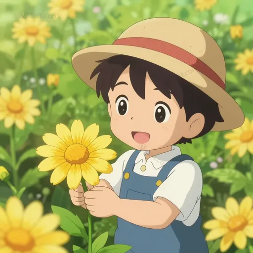 yellow paper daisy