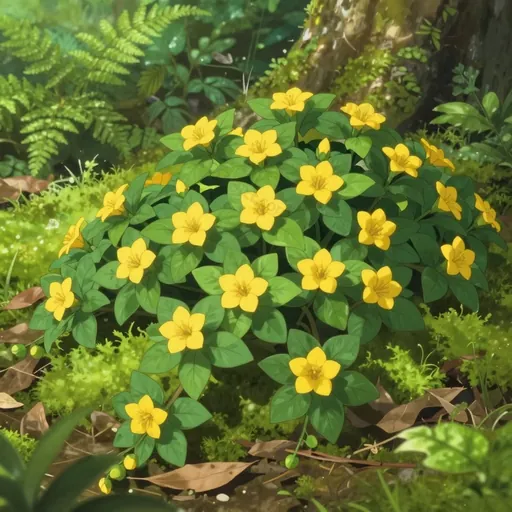 yellow pimpernel