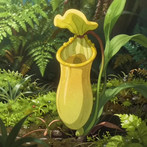 yellow pitcher plant