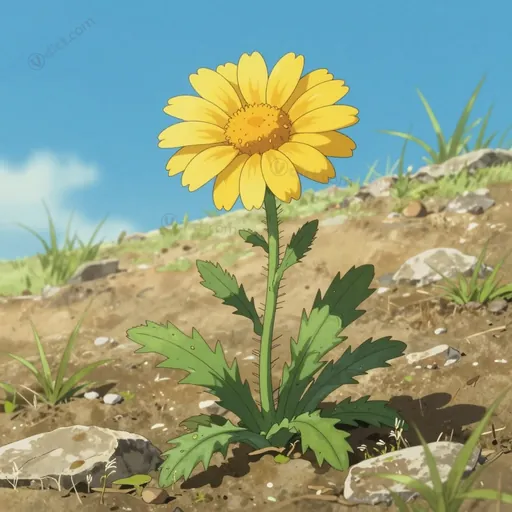 yellow spiny daisy
