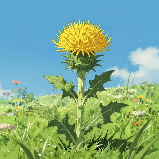 yellow star-thistle