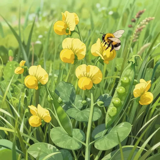 yellow vetchling