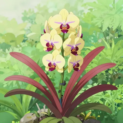 zebra orchid