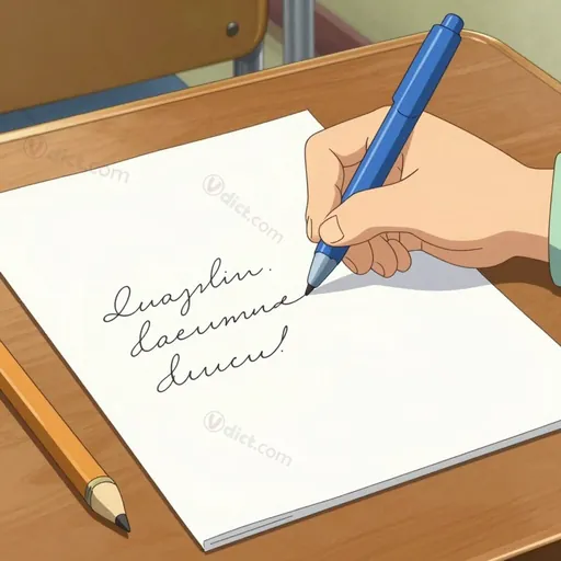 cursive