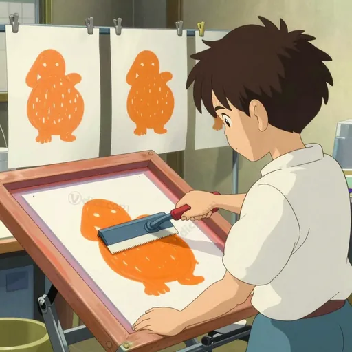 séricigraphie