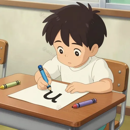 u