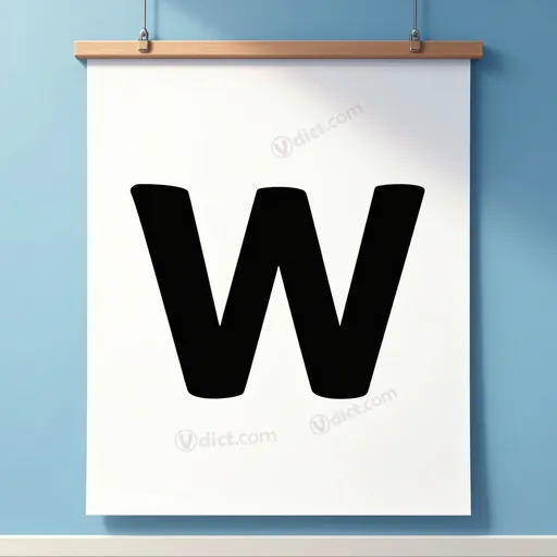 w