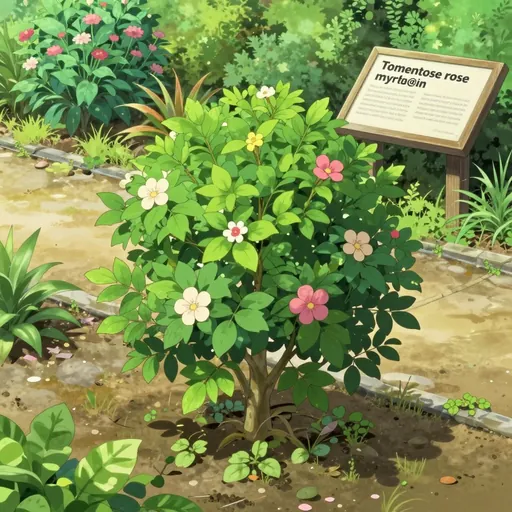 Tomentose rose myrtlẹ@sin