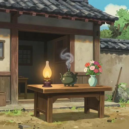 hương đăng bày án