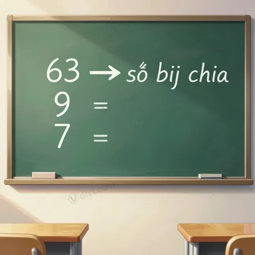 số bị chia